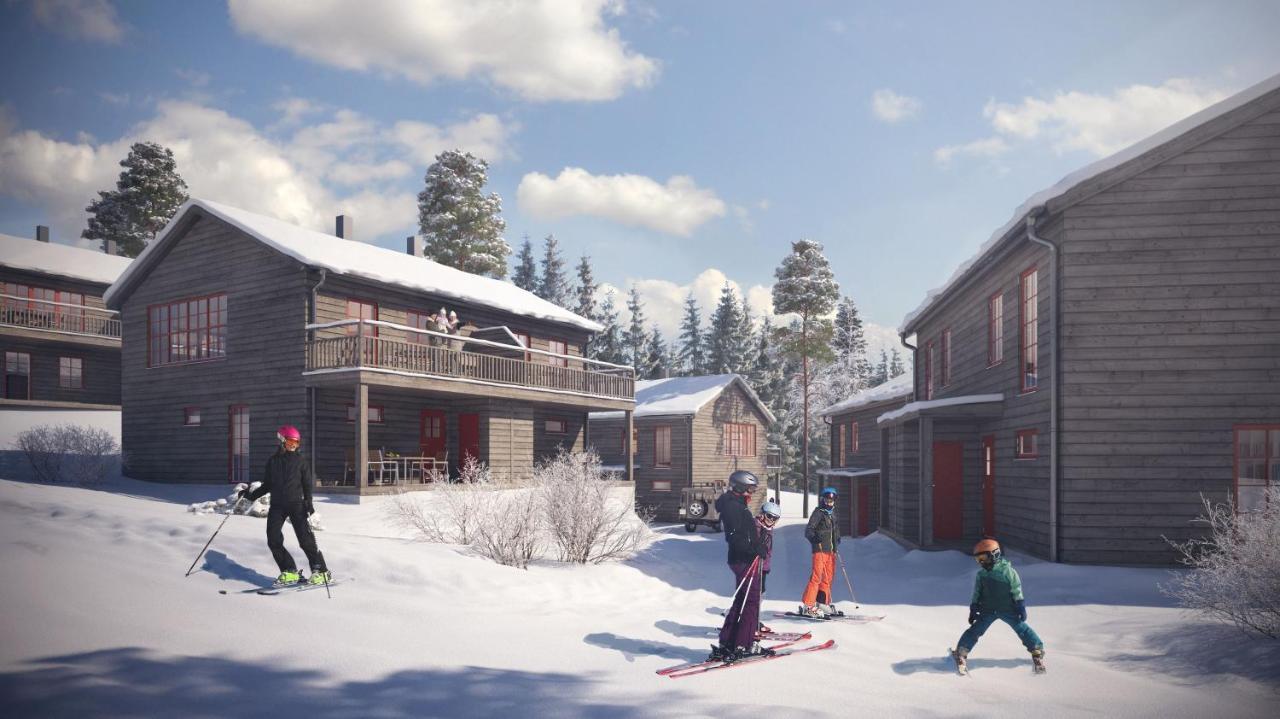 Parkstigens Fjaellby - Kavan Funasdalen Ngoại thất bức ảnh