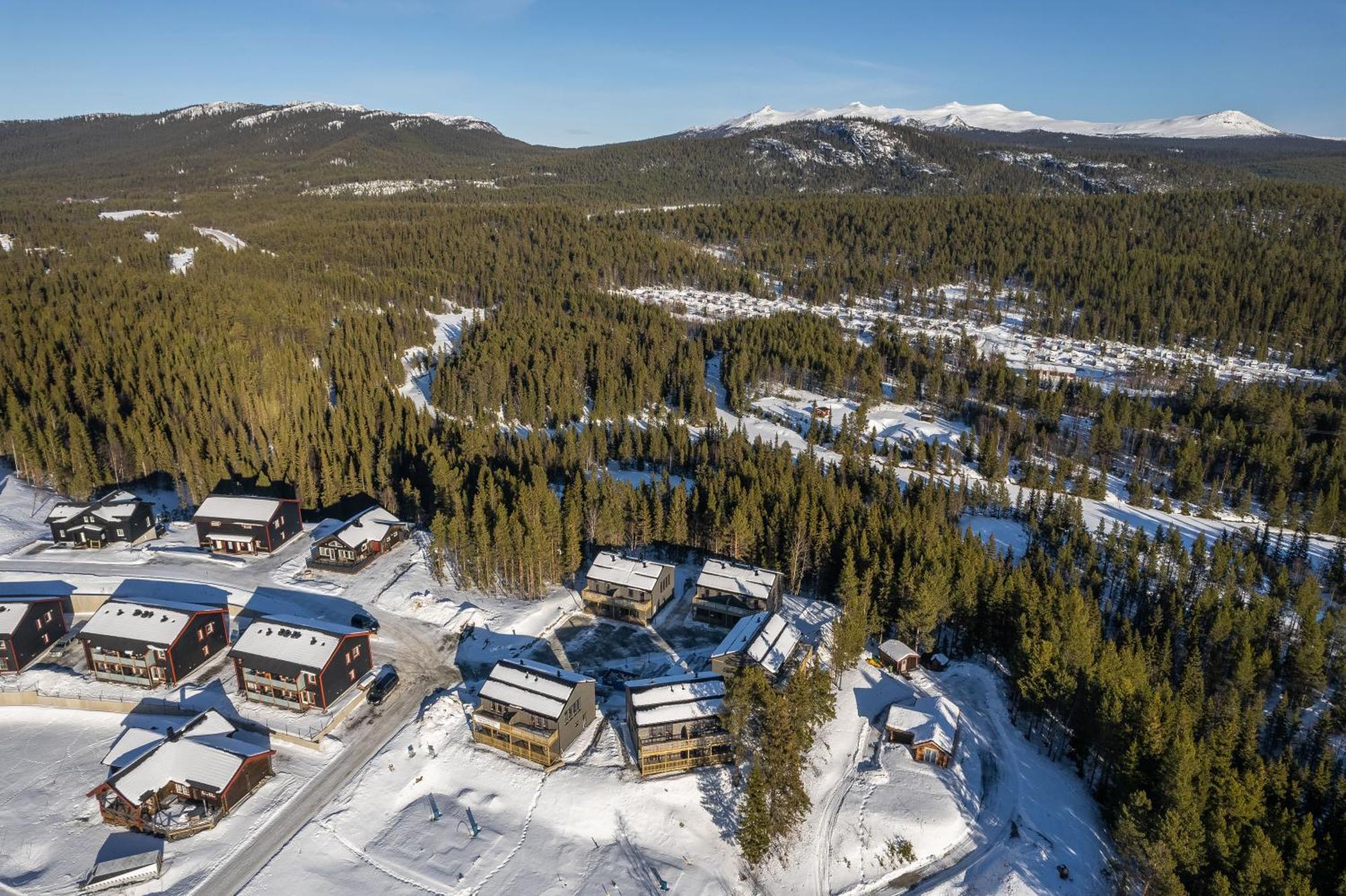 Parkstigens Fjaellby - Kavan Funasdalen Ngoại thất bức ảnh